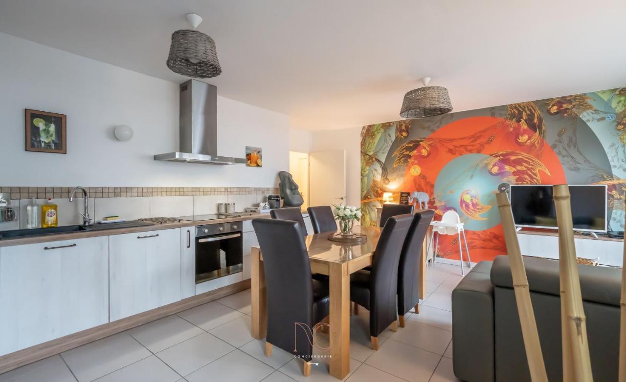 *Disneyland-Paris* 7Pers, Wifi, Parking, Netflix Montévrain Dış mekan fotoğraf