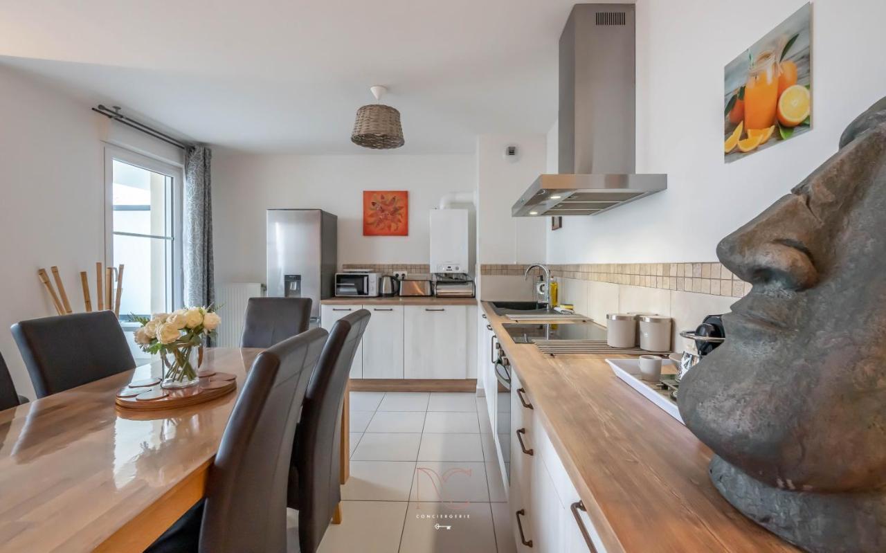 *Disneyland-Paris* 7Pers, Wifi, Parking, Netflix Montévrain Dış mekan fotoğraf