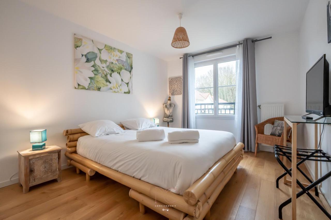 *Disneyland-Paris* 7Pers, Wifi, Parking, Netflix Montévrain Dış mekan fotoğraf